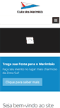 Mobile Screenshot of clubedosmarimbas.com.br